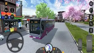 Bus Simulator 2023: New Game! Narrow Streets in Shanghai - Android gameplay