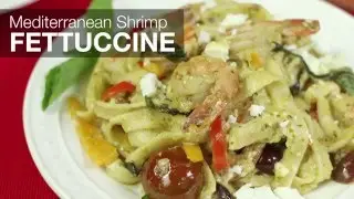 Ronco Recipes - Mediterranean Shrimp Fettuccine