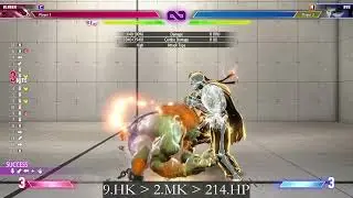 Blanka - Basic Jumping Heavy & Electric Thunder  | Street Fighter 6 Combo Guide