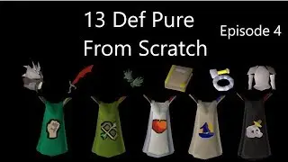 Slayer Helmet Unlocked! Osrs From Scratch Series 13 Defence (Episode 4)