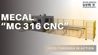 Mecal MC 316 Feed-Through Aluminum Profile Fabrication Centre