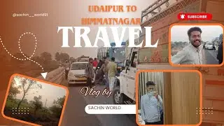 Stuck in Traffic but Vibe is High! 📍 Udaipur → Himmatnagar 🎥👀 #roadtrip #sachinworld #travelvlog 