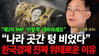 제2의 외환위기 IMF 옵니다. 경제 위기 전조증상 나왔다. '이렇게' 대비하세요. ( 김대종 교수 )