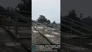 Solar installation Working Stage #solar #solarsystem #solarenergy #haryanvisong #solareclipse