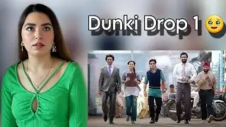 Dunki Drop 1 Reaction | Shah Rukh Khan | Rajkumar Hirani | Taapsee | Vicky | Boman | Christmas 2023