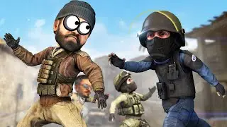 Удачный день.Попались в катку с читером.