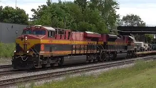 Last Video on This Channel! KCS Military Train!