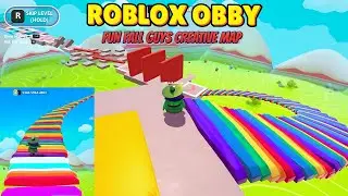 Roblox Obby - Fun Fall Guys Creative Map (5346-5964-4801)