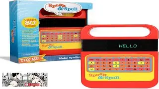 Speak & Spell Electronic Game Educational Learning Toy Spelling Games 80s Review