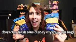 Opening up the 2025 Character Trash Bins Disney Mystery Pin Bags