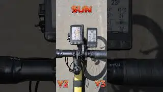 Wahoo Roam V2 vs V3 por&oacute;wnanie jasności ekran&oacute;w / screen brightness comparation