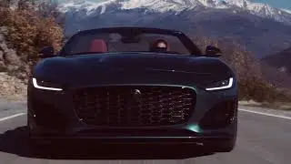 Jaguar F TYPE 75 Convertible Giola Green in Spain & France  #2023 #car #new