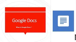 What is Google Docs || Google Docs Introduction in Hindi || Google Docs features