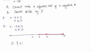Domain & Range: Example 2