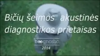 Bičių akustinės diagnostikos prietaisas - Beegnostic