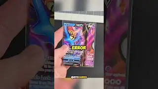 RAREST Error Pokemon Card Ever? 🤯😳