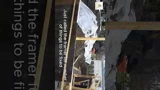 Build a new house in Canada--Form for foundation wall completed