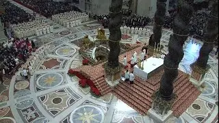 Pope Francis leads mass to mark Vatican's World Day of Peace | AFP