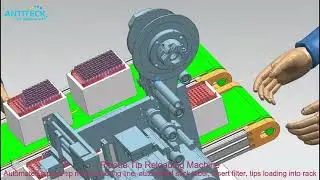 Pipette Tip Loader - Pipette Tip Manufacturing Equipment - Pipette Tip Production Line - ANTITECK