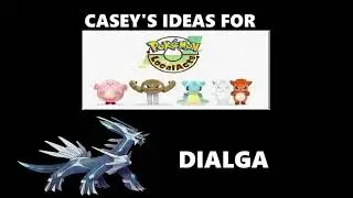 Casey's Ideas For Pok&eacute;mon Local Acts: Dialga (Draw A Concept) #pokemon #request #concept