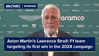Aston Martin owner Lawrence Stroll: F1 team targeting its first win in the 2024 campaign