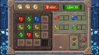 Metal Box! Hard Logic Puzzle (Level 26-27) Walkthrough [Robot War Games]