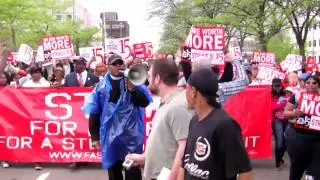 Detroit Fast Food Strike