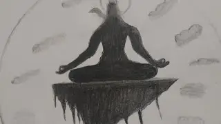 Mahadev pencil art|| Har har Mahadev||how to draw easy sketch of shivji for beginners #youtubevideos