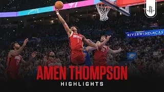Amen Thompson (18 points) Highlights vs. Oklahoma City Thunder