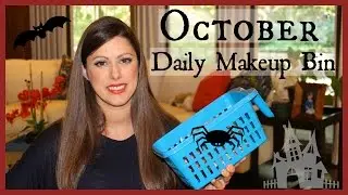 OCTOBER Makeup Bin ||  What I'll be using on the DAILY