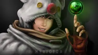 Yuffie Kisaragi Final Fantasy 7 Digital Art Process use Procreate Indonesia