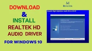 How to Download and Update Realtek HD Audio Driver on Windows 10