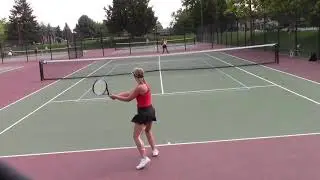 Maeser vs N. Sanpete - 27 August - #1 Singles (HS Varsity Tennis)