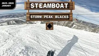 Steamboat ♢ All Storm Peak Blacks | January 2026