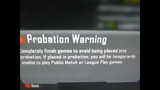 Probation warning Again?!?!!?