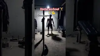 Ghar wali gym, Home made gym, Home workout #homemadegym #homeworkoutideas #shorts #workoutsession
