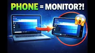 How to Use Your Phone as a Second Monitor (FREE Method )