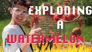 EXPLODING A WATERMELON USING ONLY RUBBER BANDS