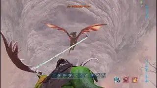 ARK Official PVP island Dragon alpha Old deer n Shadow ete