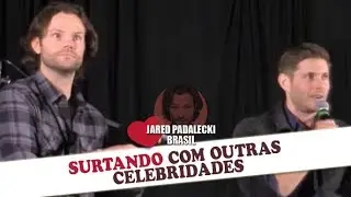 Surtando com outras celebridades (SPNJAX 2018)