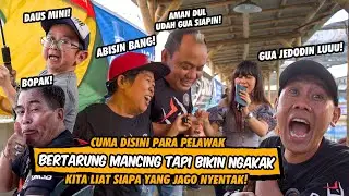 HADIAH IKAN BALAP SAMPE JUTAAN! PARA PELAWAK AUTO PADA NYENTAK DAN REBUTAN!  MANCING BARENG PELAWAK