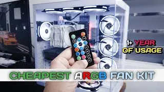 War Hammer Kratos IR 120 ARGB Fan Kit Review | Cheapest ARGB 3 Fan Kit in India | Best Under 1500/-