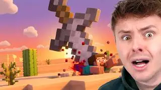 BOŽSKÝ MEČ vs MINECRAFT STEVE! (Vtipné Animace)