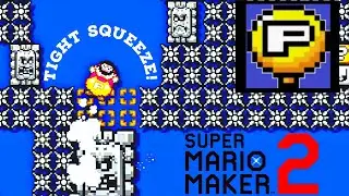 Time to (P)ush through! Uncleared Expert #12 [SUPER MARIO MAKER 2]