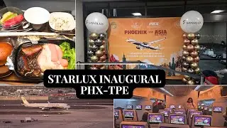 Первый рейс Starlux Финикс-Тайбэй