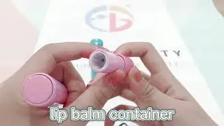 Screen Printing 3.5g Metal Lipstick Tube Cute Containers, Empty Lipstick Tube - First Beauty Packing