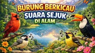 Burung berkicau suara sejuk di alam | Bagian 2 | zona nyaman nikmat ✓