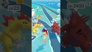 Got High Cp Tyranitar After worst Feraligatr #shorts #rare #spawn #ultragoo #catch #tyranitar #game