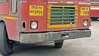 BT 3928 Alibag Panvel By Panvel Depot #msrtc #bus #travel #vehicles #transport #lalpari #kokan #old 