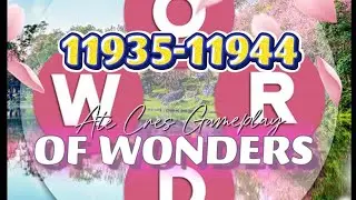 WORDS OF WONDERS CROSSWORD PUZZLE Level 11935-11944